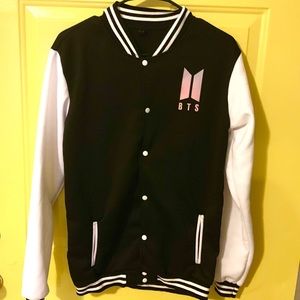 BTS V Unofficial Ombré Varsity Jacket